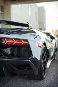 Lamborghini Heckansicht
