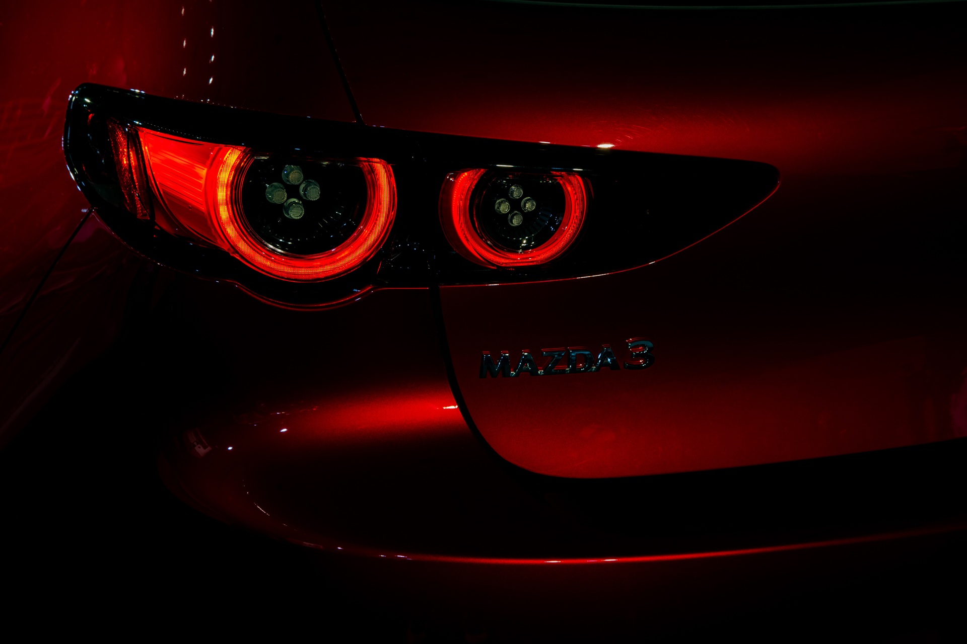 Zusatzscheinwerfer - Mazda3 Ruecklicht