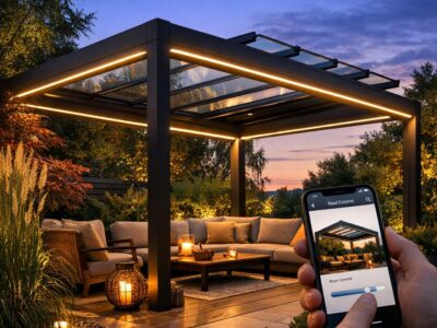 Smarte Technik im Outdoor-Bereich: Moderne Terrassenüberdachungen